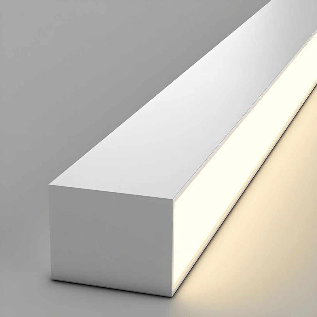 Minimalistische Lineaire Metalen Plafondlamp