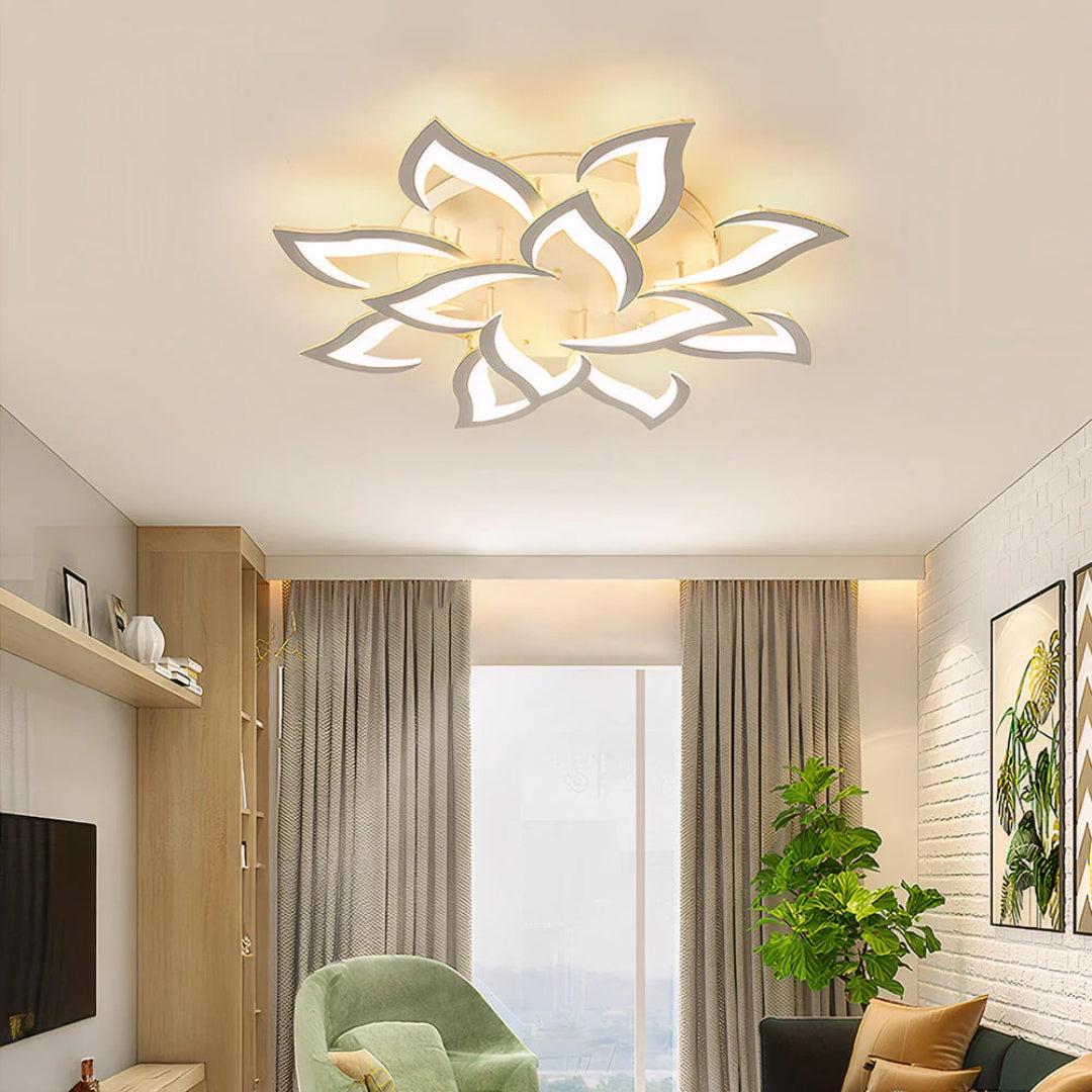 LED bloemen plafondlamp