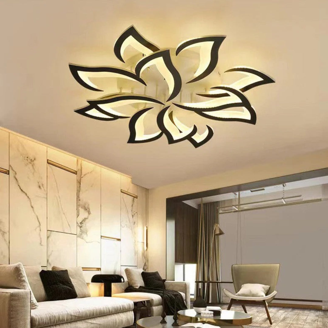 LED bloemen plafondlamp