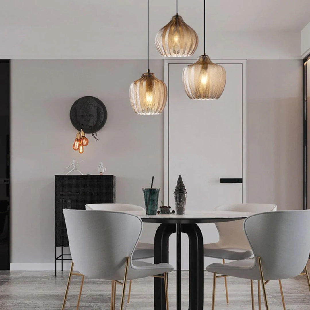 Geweven Glazen Hanglamp