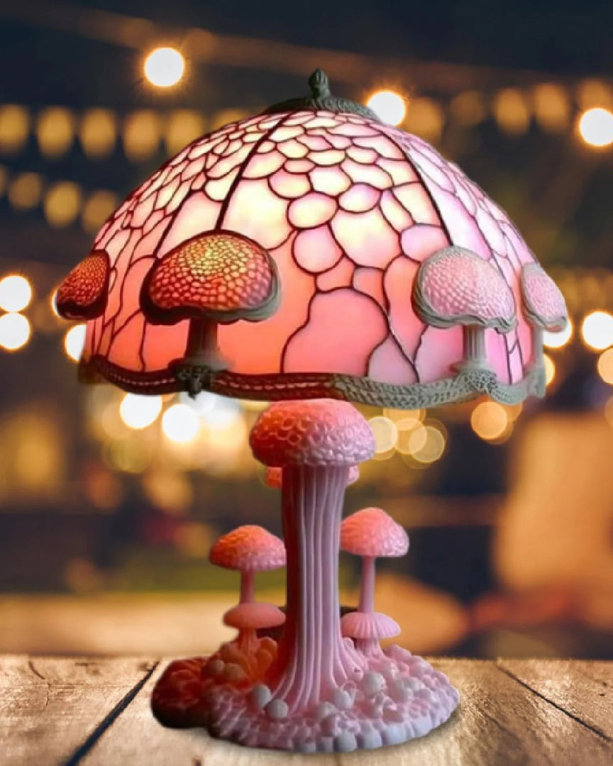 Bohemian hars tafellamp