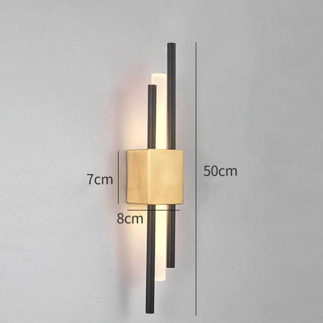 Minimalistische LED Wandlamp