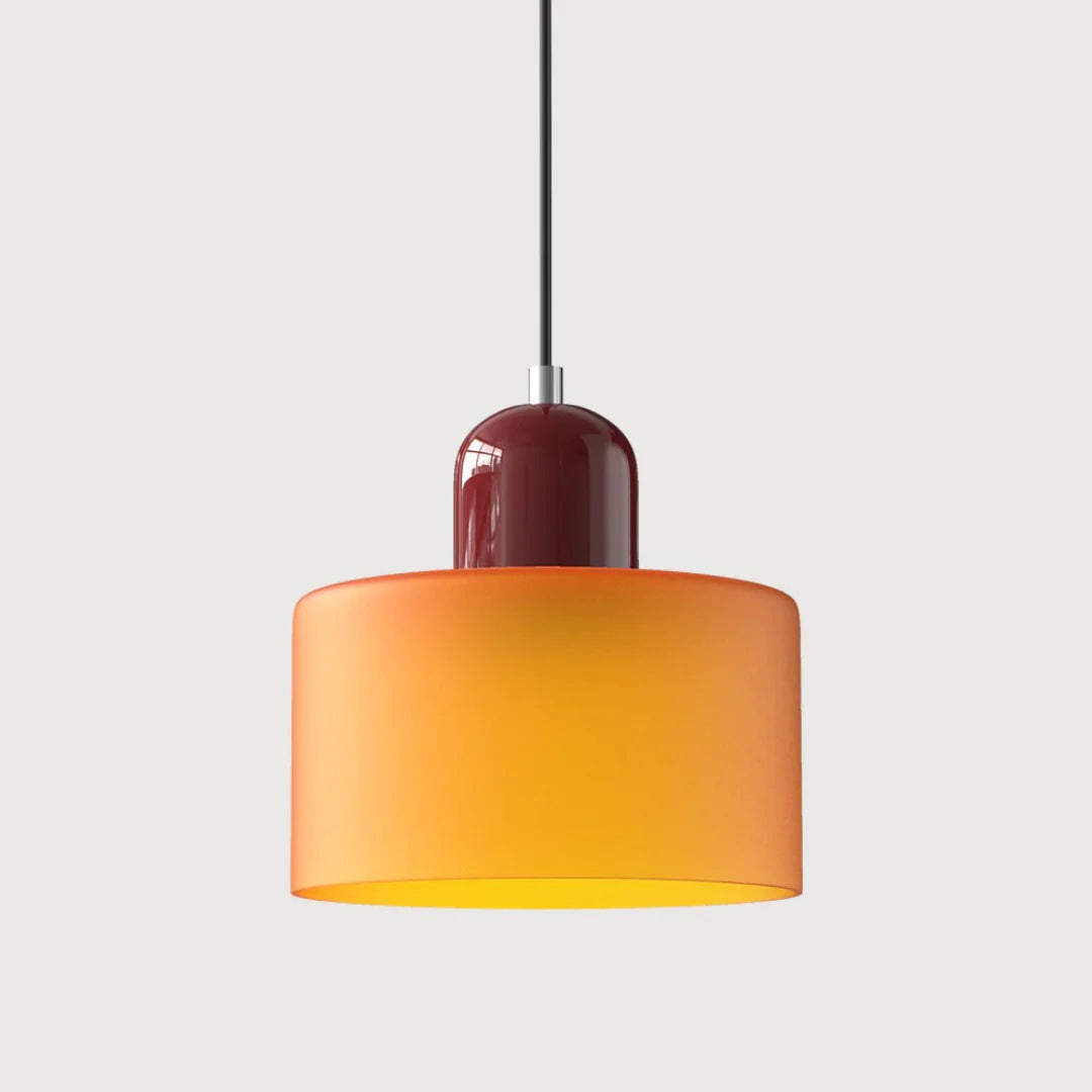 Nordische metalen retro hanglamp
