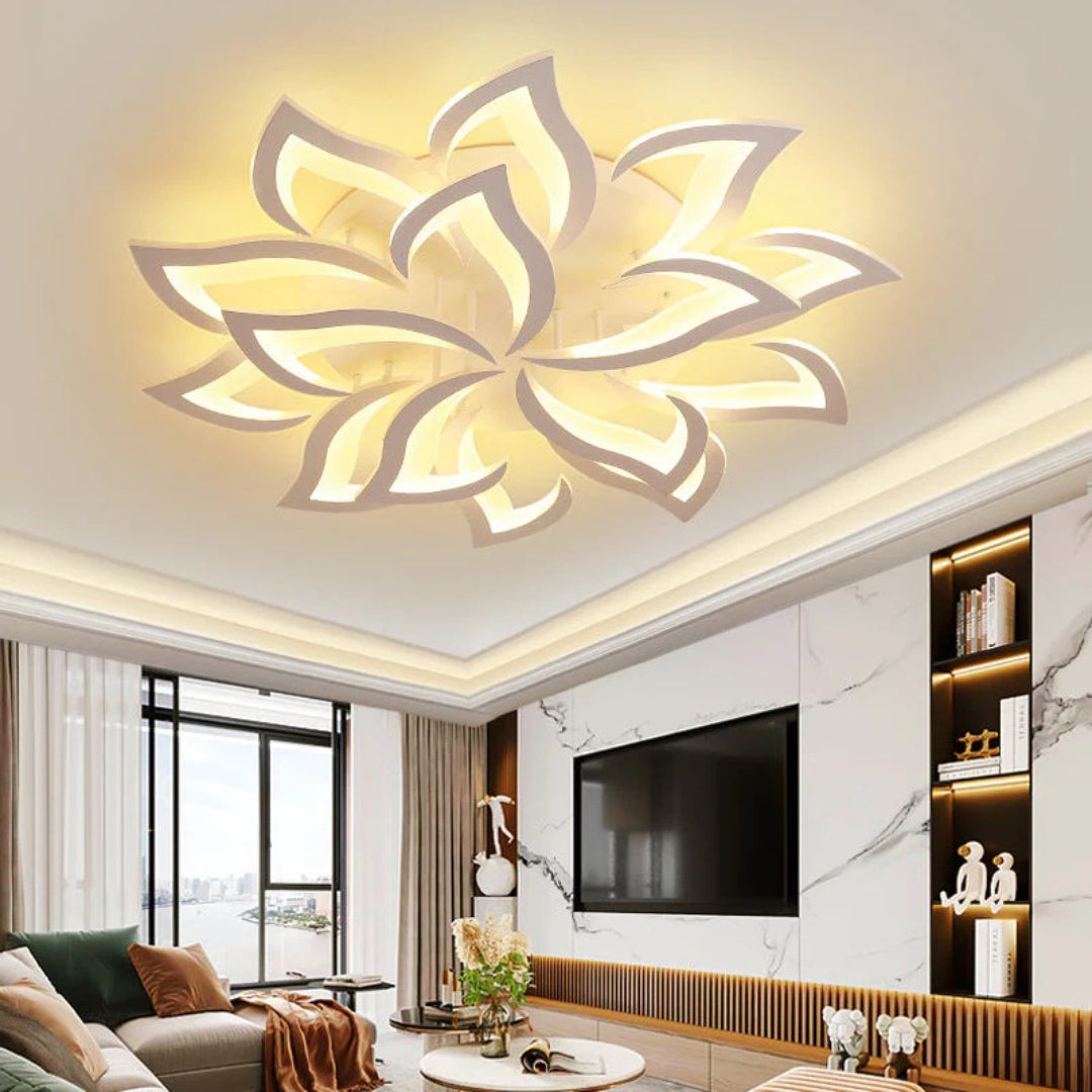 LED bloemen plafondlamp