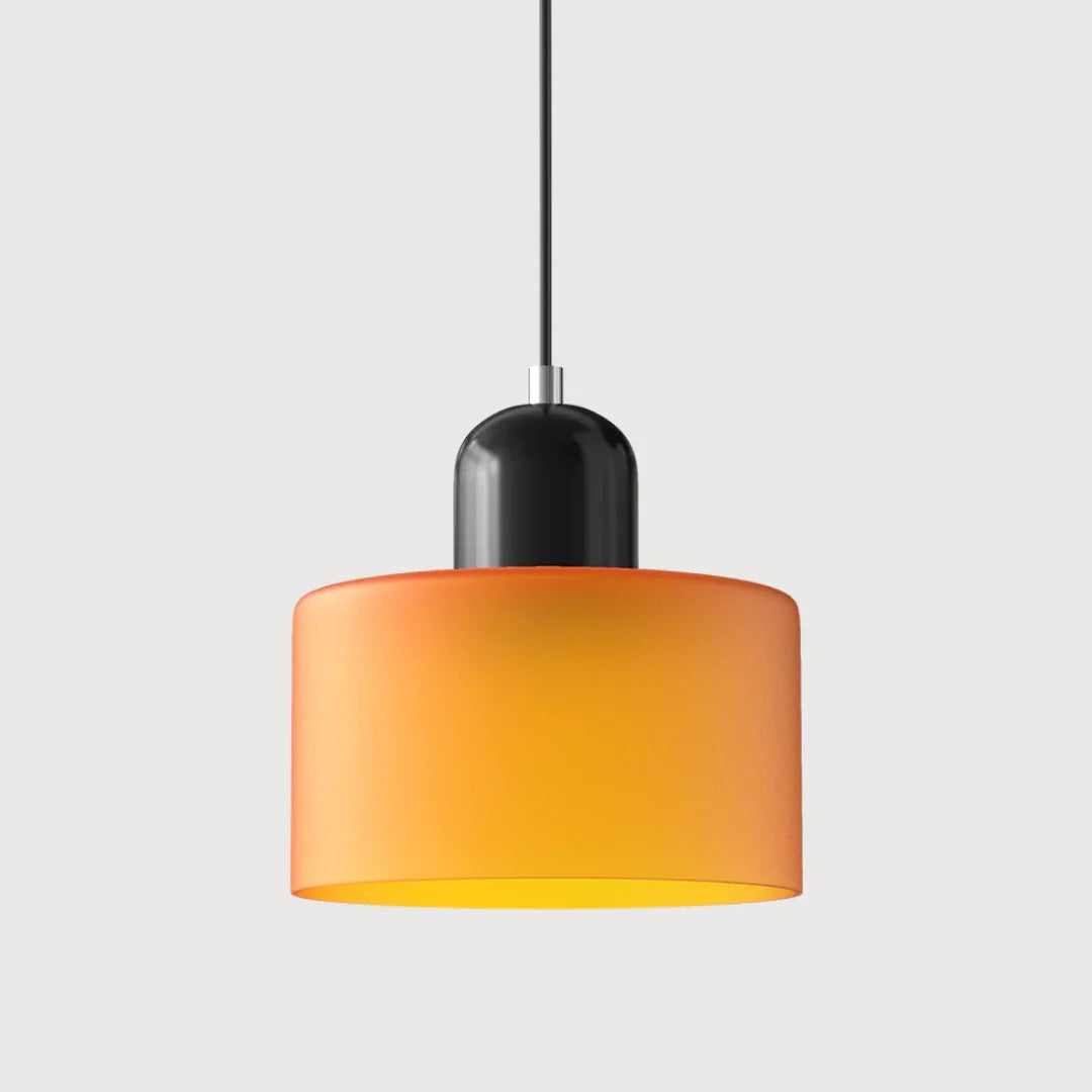Nordische metalen retro hanglamp