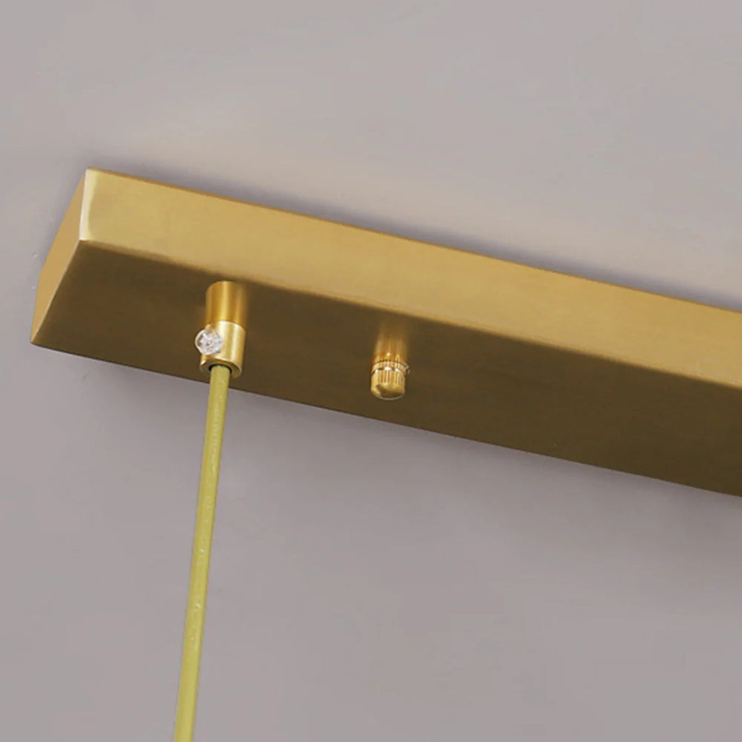 Kristallen Messing Hanglamp