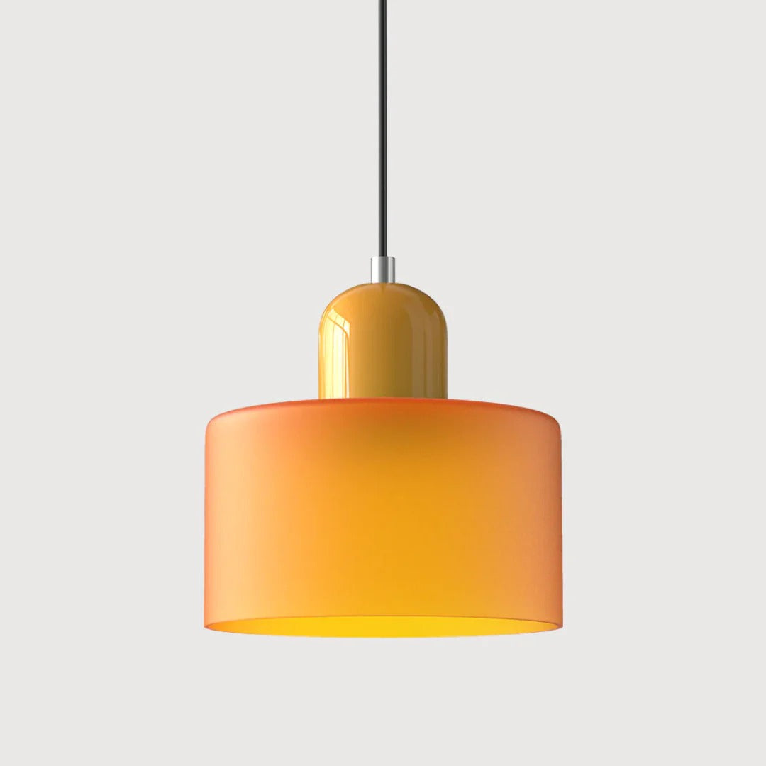 Nordische metalen retro hanglamp
