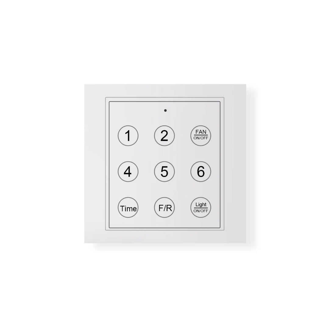 Moderne houten plafondventilator