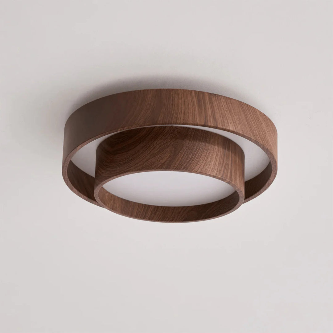 Japandi Houten Plafondlamp