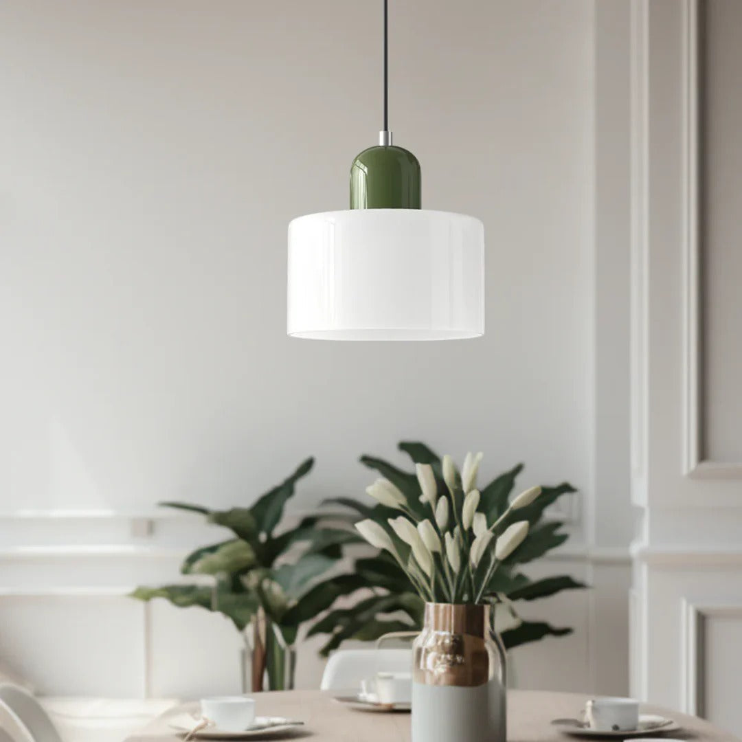 Nordische metalen retro hanglamp
