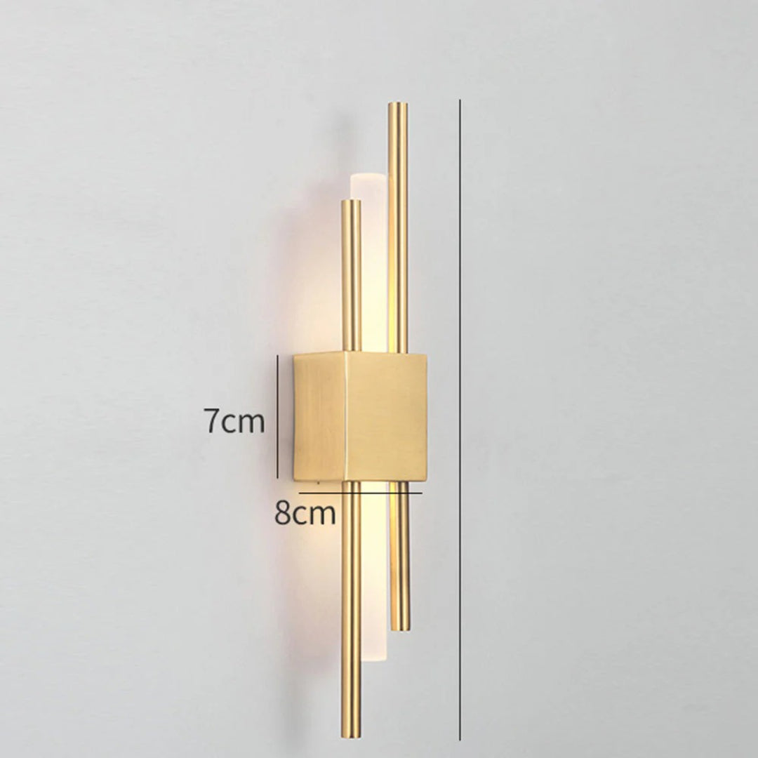 Minimalistische LED Wandlamp