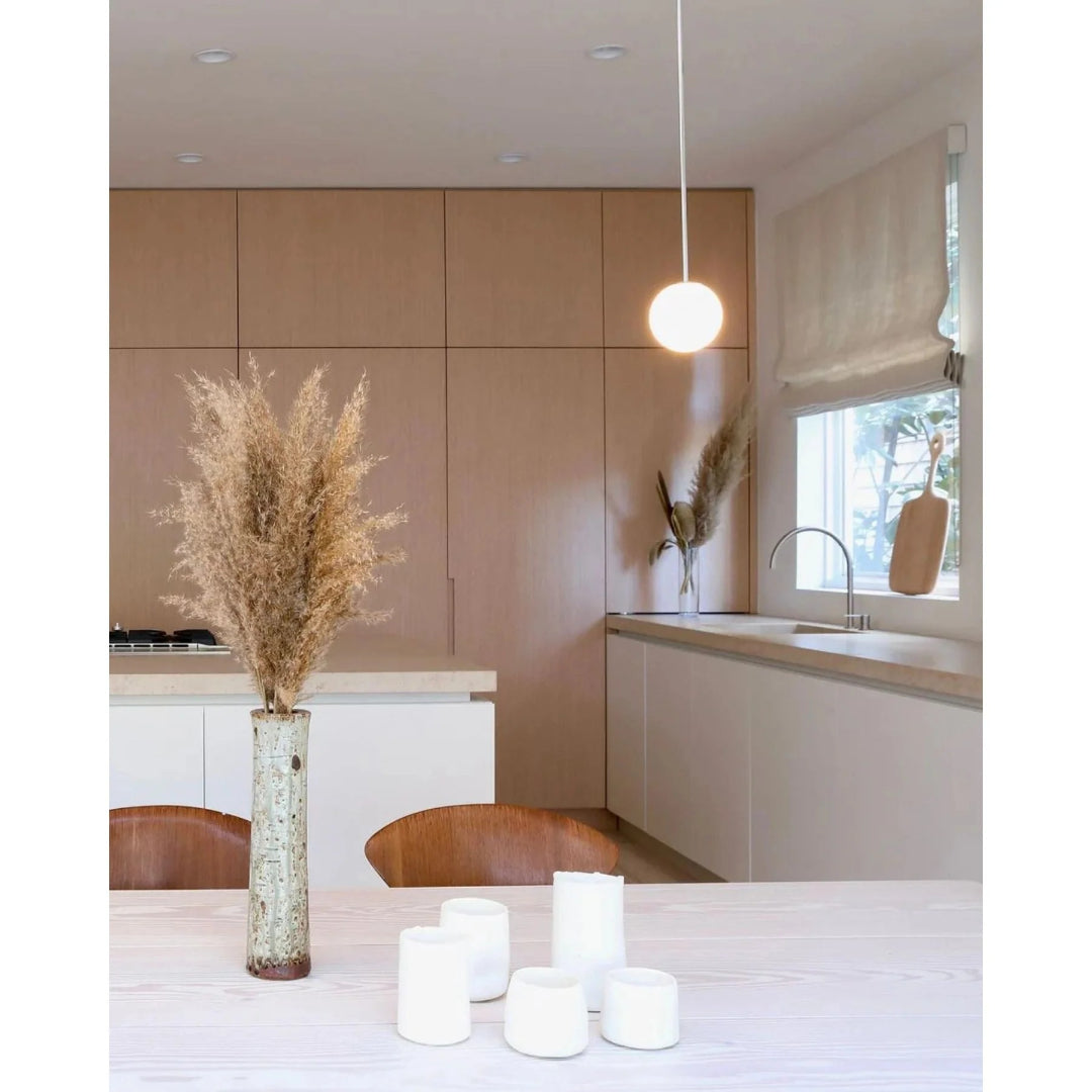 Minimalistische Ronde Glazen Hanglamp