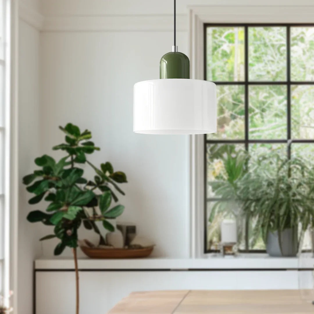 Nordische metalen retro hanglamp