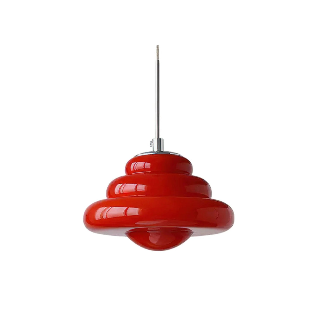 Retro Glazen Hanglamp