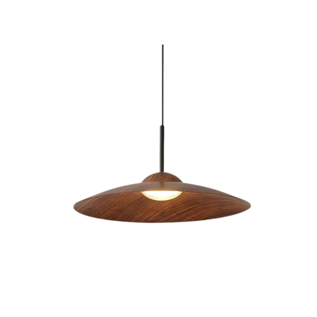 Japandi Houten Hanglamp