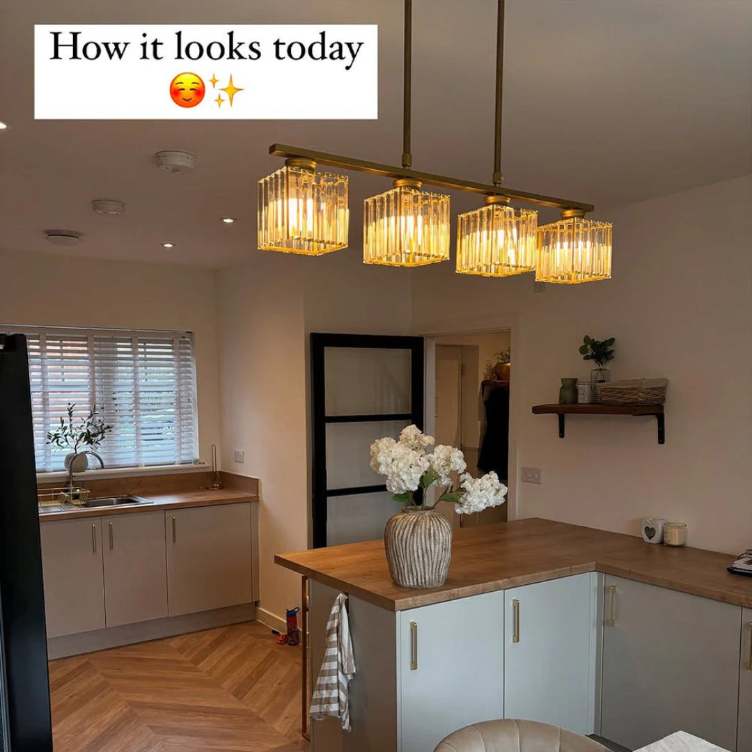 Kristallen Lineaire Hanglamp