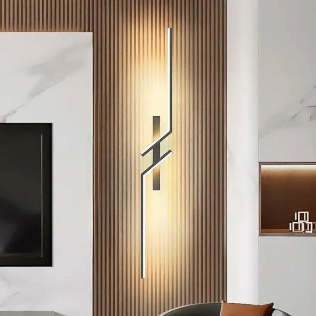 Eigentijdse Lineaire LED Wandlamp