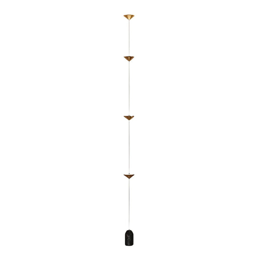 Verticale LED vloerlamp