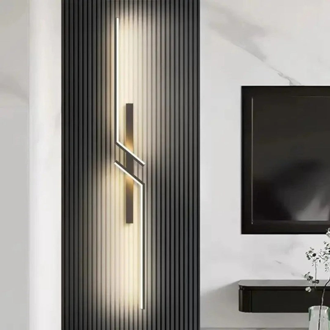 Eigentijdse Lineaire LED Wandlamp