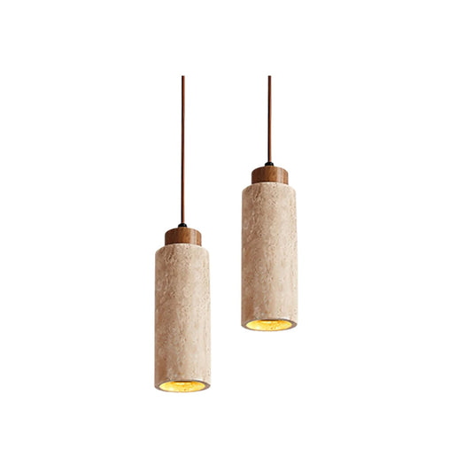 Travertin Cilinder Hanglamp
