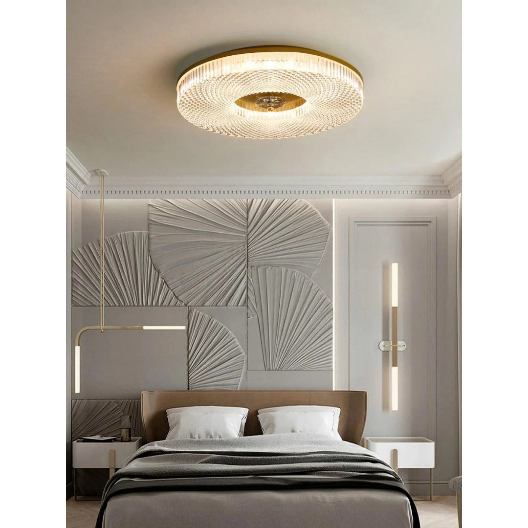 Kristallen Ronde Plafondlamp