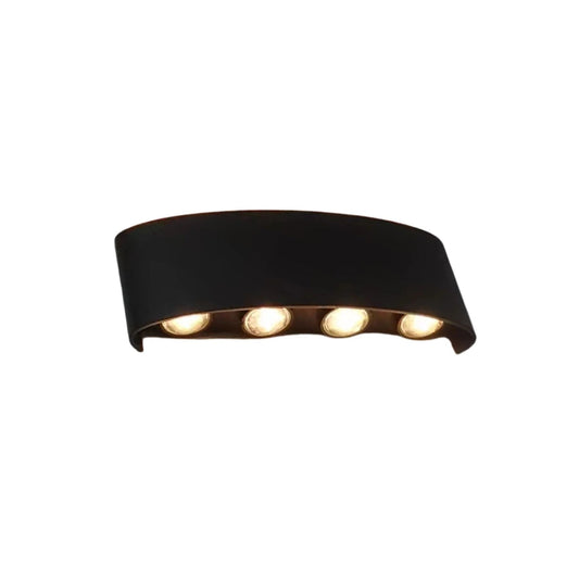 Minimalistische Metalen Wandlamp