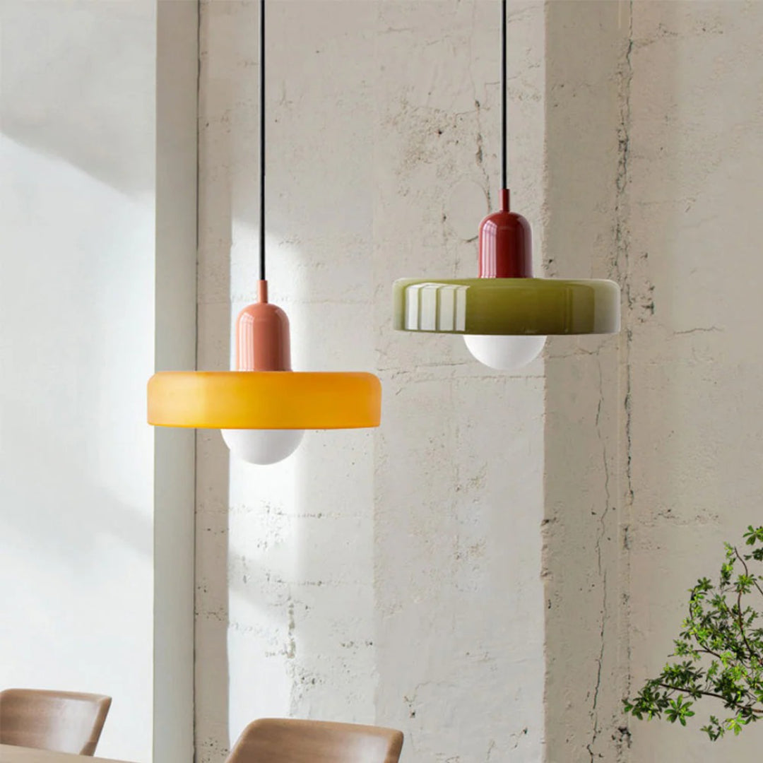Retro metalen hanglamp