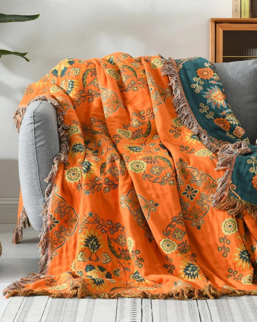 Bohemian katoenen plaid