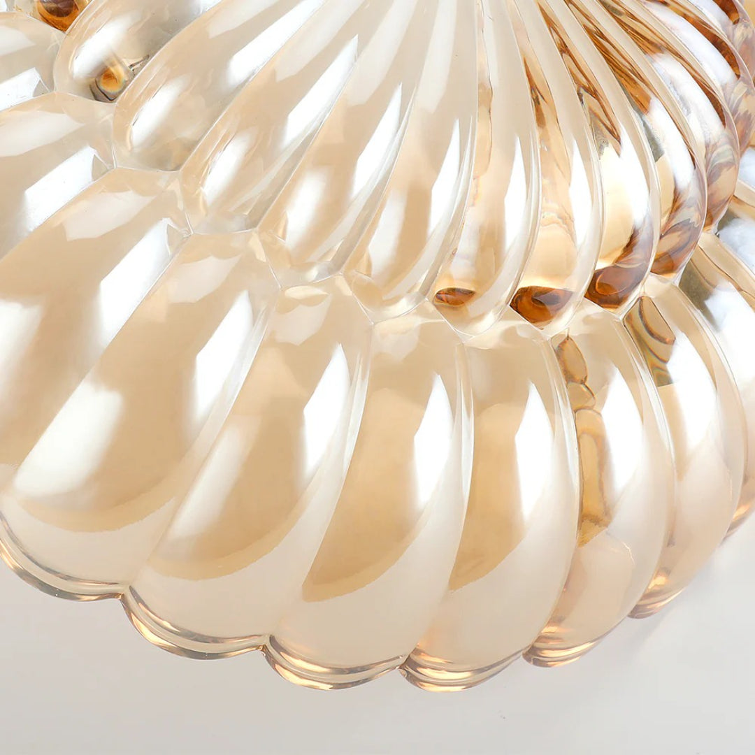 Vintage Glazen Plafondlamp