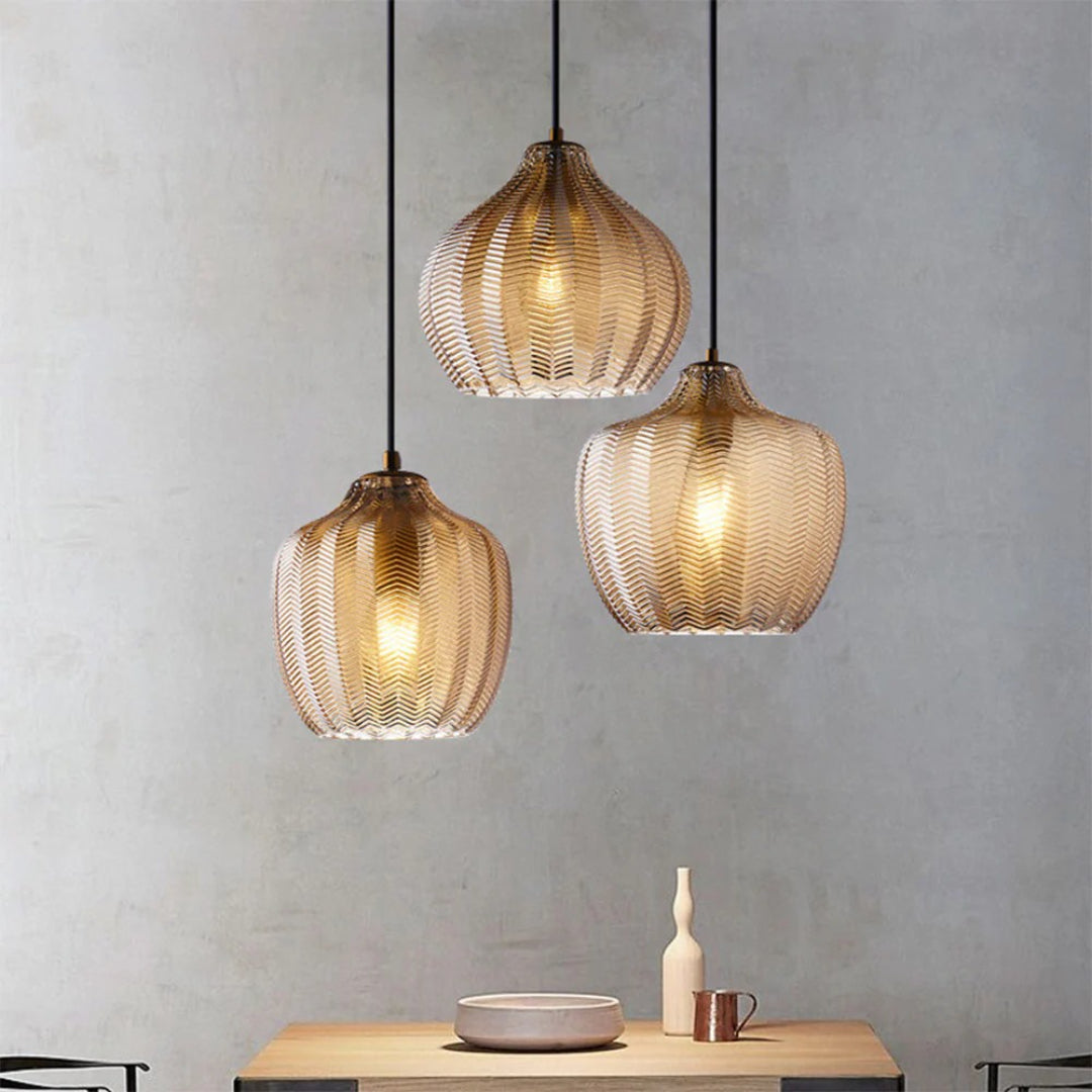 Geweven Glazen Hanglamp
