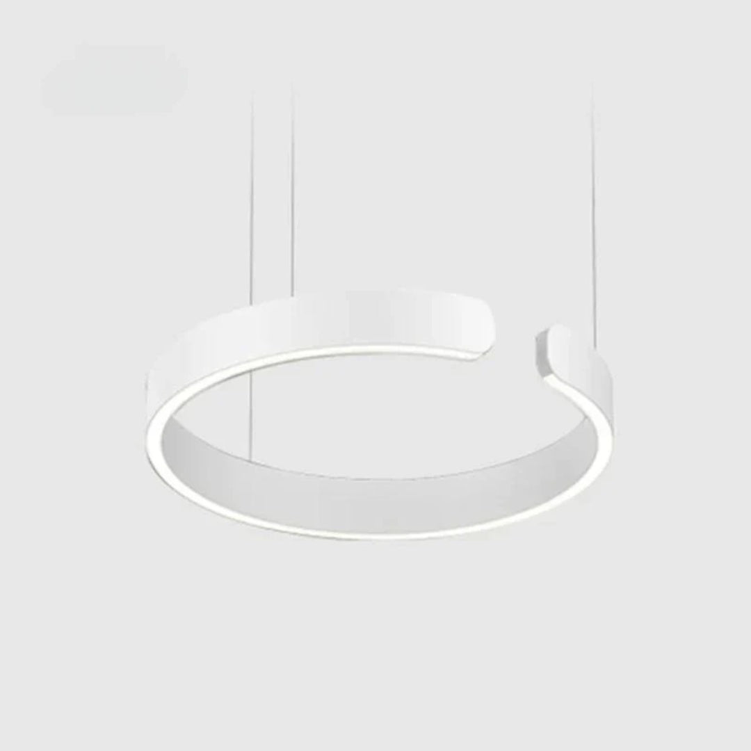 Cirkelvormige LED metalen hanglamp