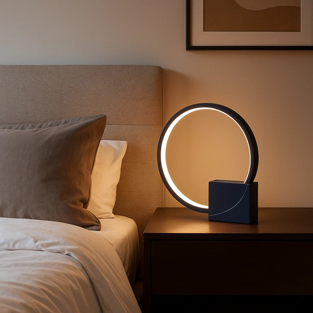 Moderne LED-wekker tafellamp
