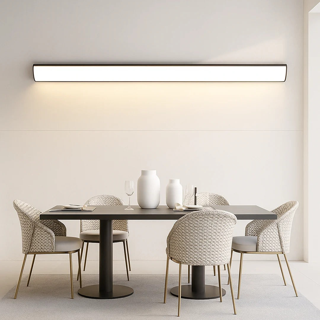 Moderne lineaire buitenwandlamp