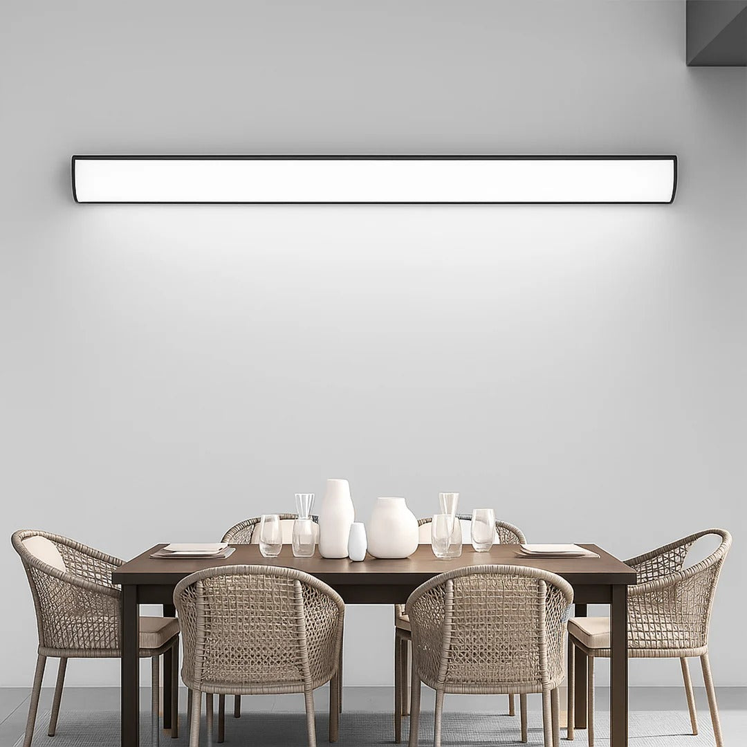 Moderne lineaire buitenwandlamp