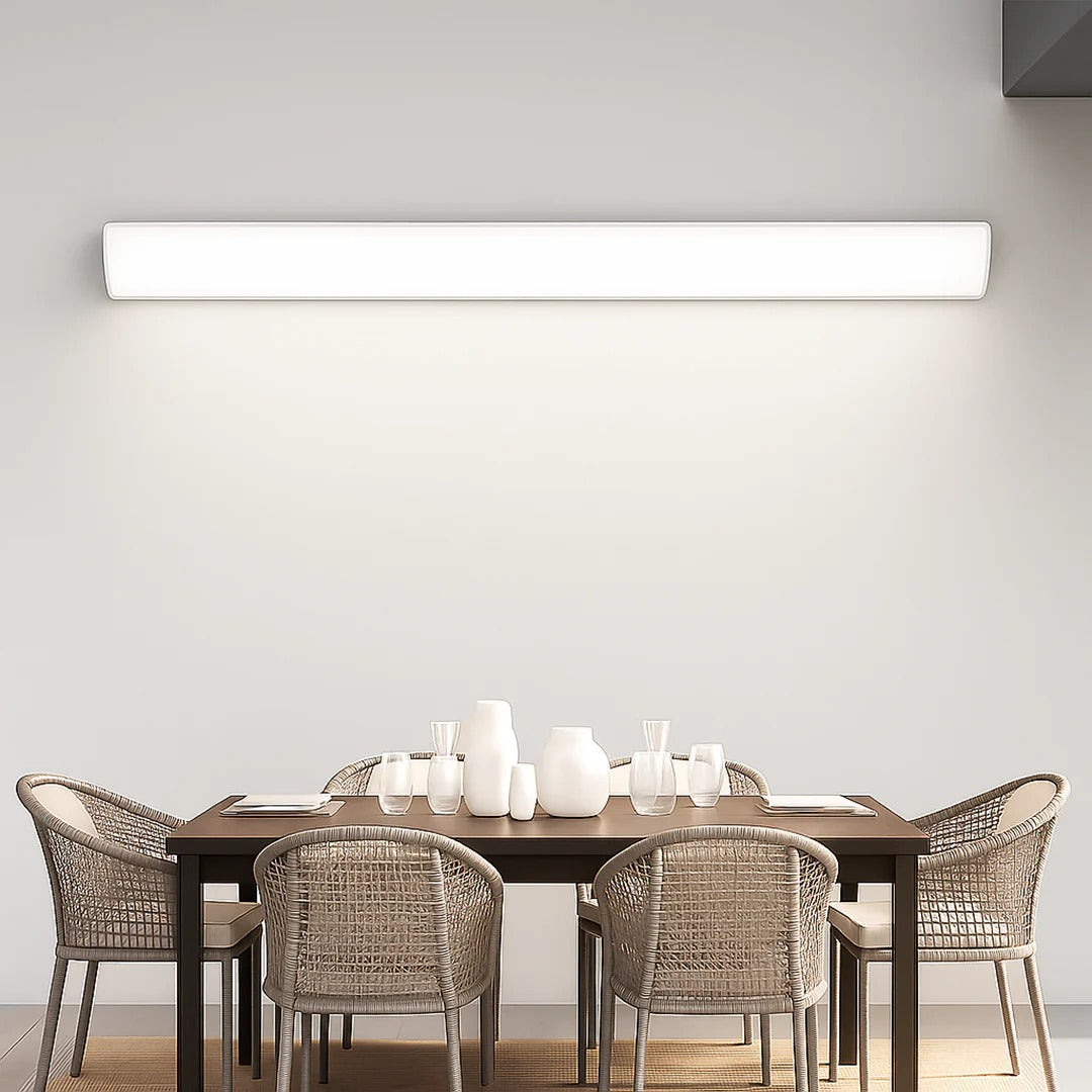 Moderne lineaire buitenwandlamp