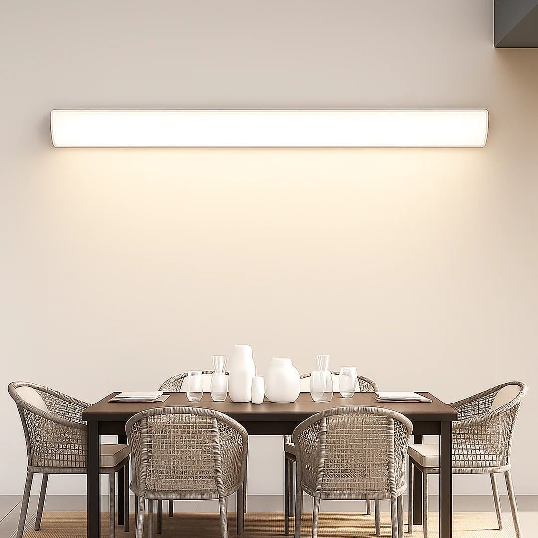 Moderne lineaire buitenwandlamp