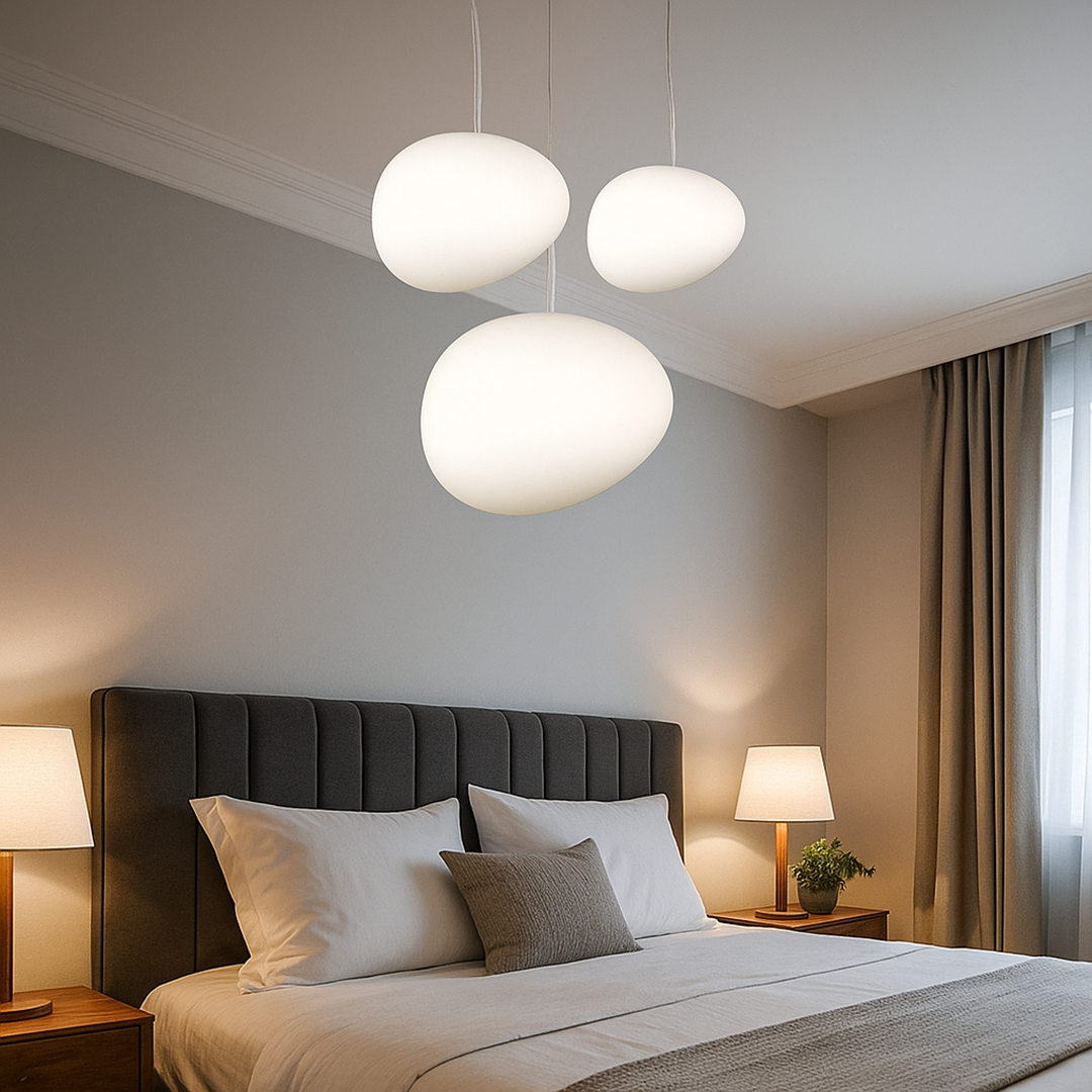 Minimalistische Glazen Ronde Hanglamp