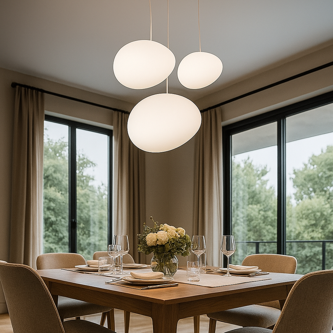 Minimalistische Glazen Ronde Hanglamp