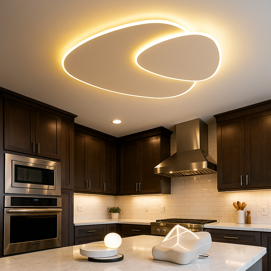 Minimalistische Cirkelvormige LED Plafondlamp