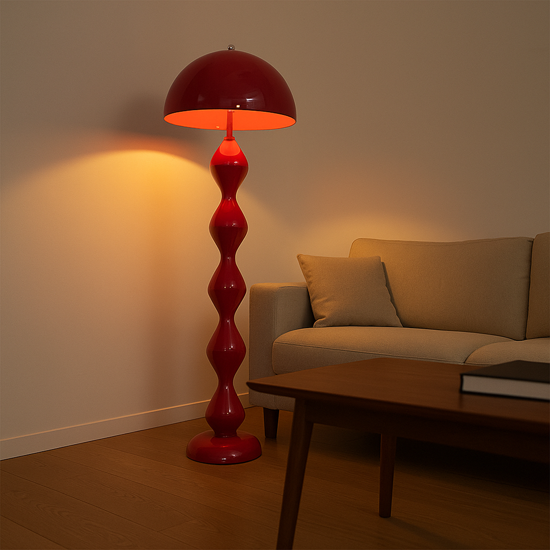 Scandinavische Gebogen Slimme Vloerlamp