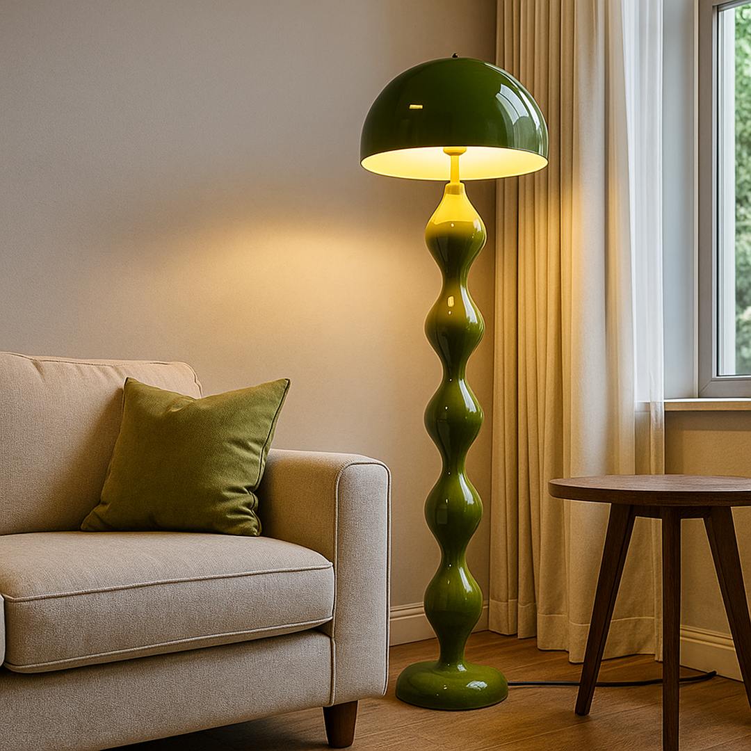 Scandinavische Gebogen Slimme Vloerlamp