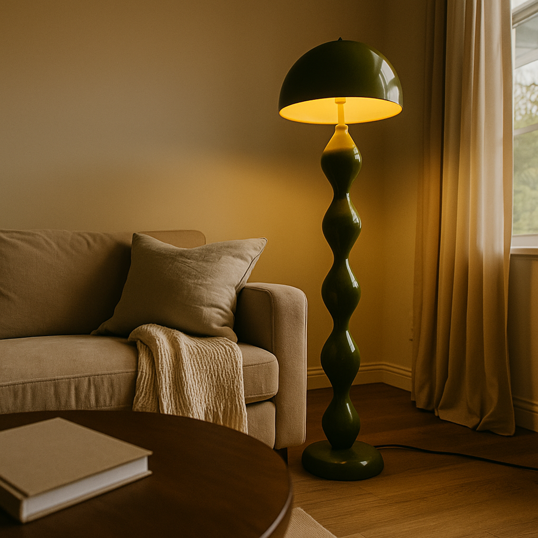 Scandinavische Gebogen Slimme Vloerlamp