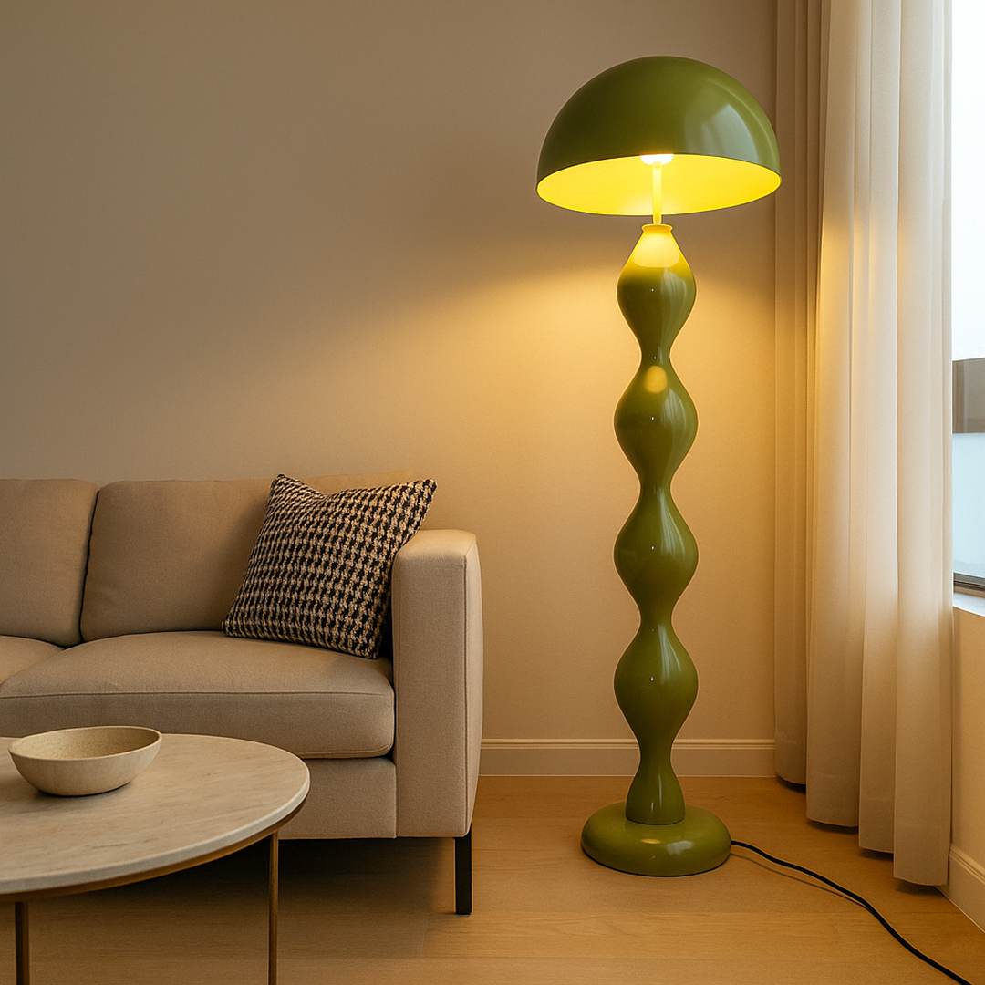 Scandinavische Gebogen Slimme Vloerlamp