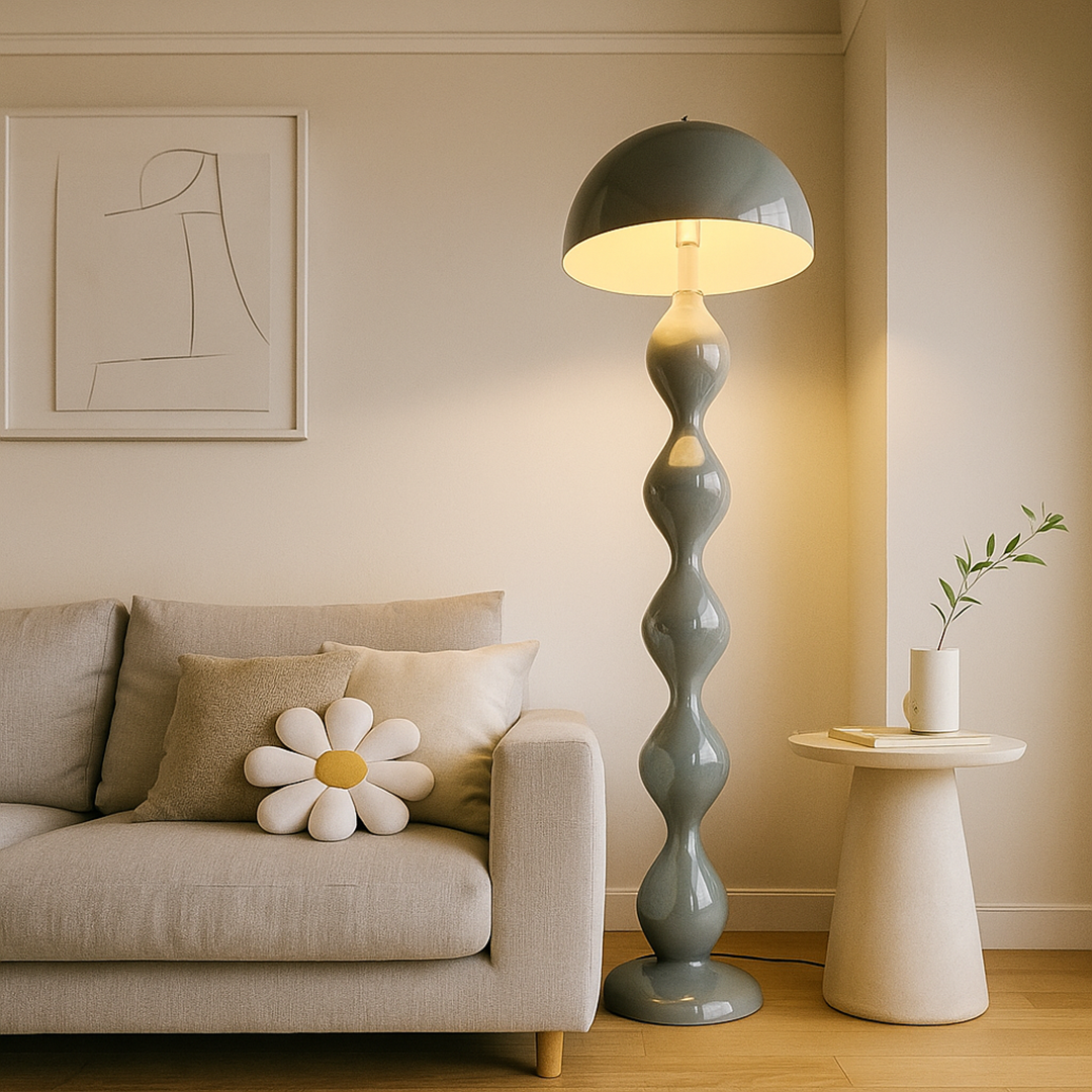 Scandinavische Gebogen Slimme Vloerlamp
