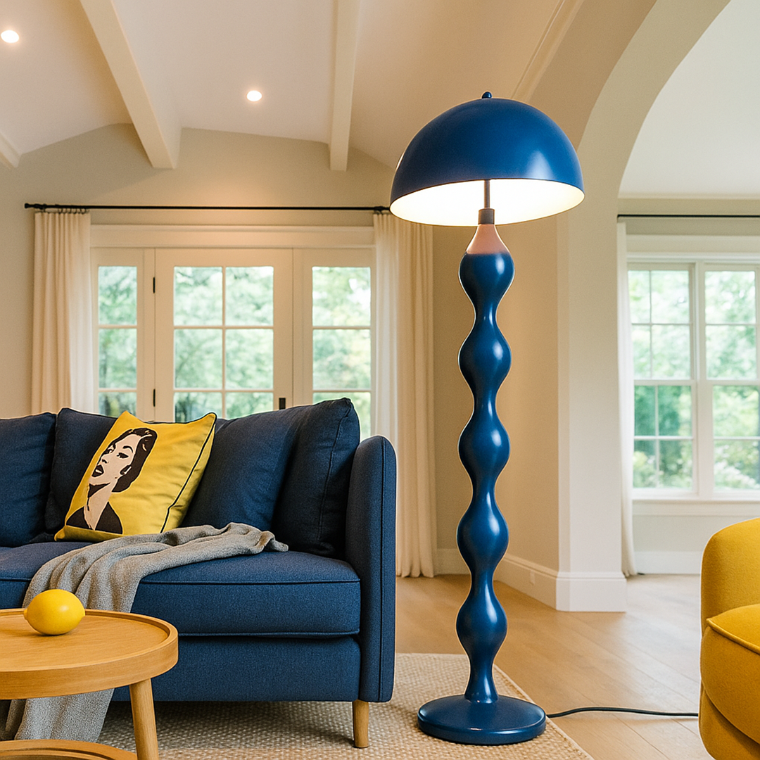 Scandinavische Gebogen Slimme Vloerlamp