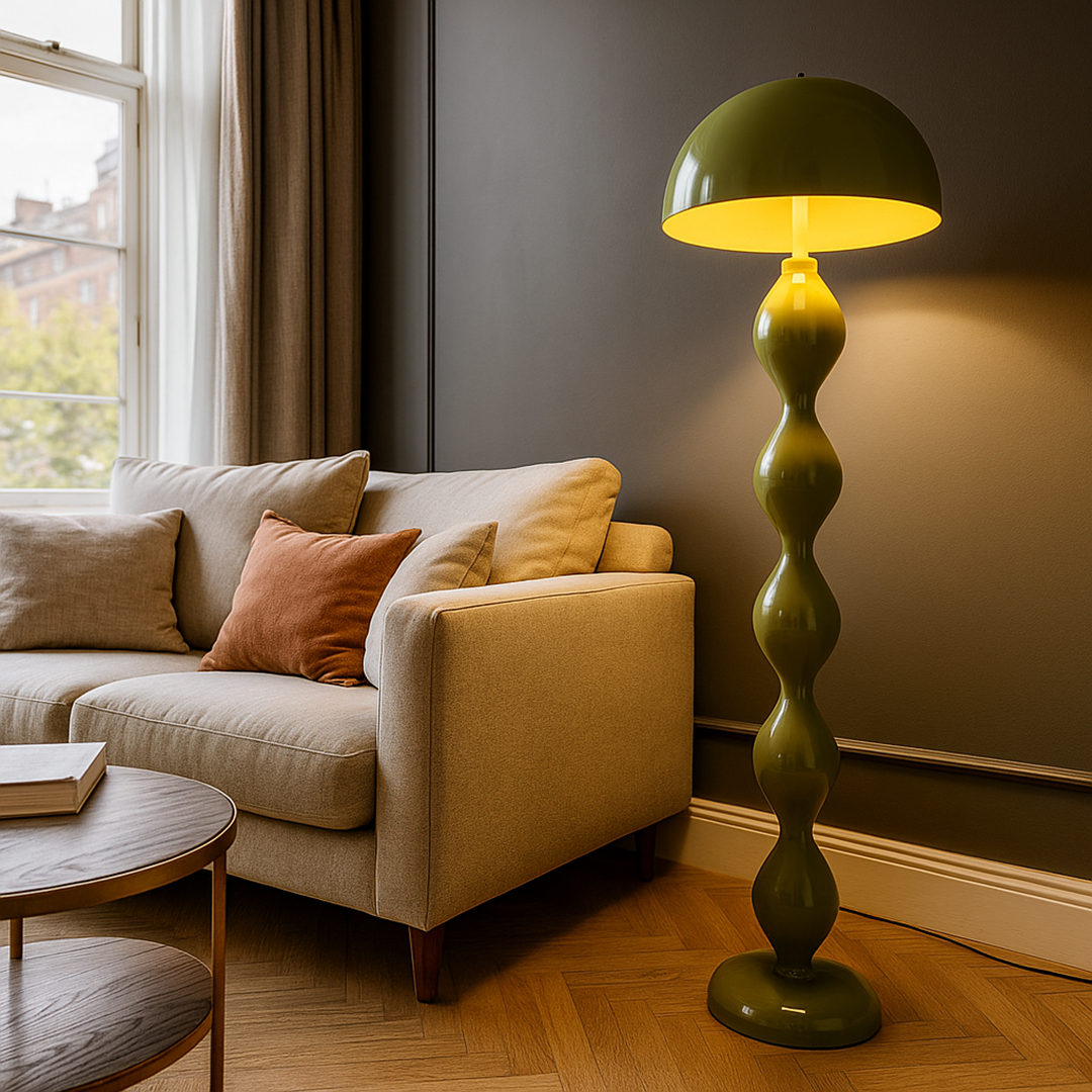 Scandinavische Gebogen Slimme Vloerlamp