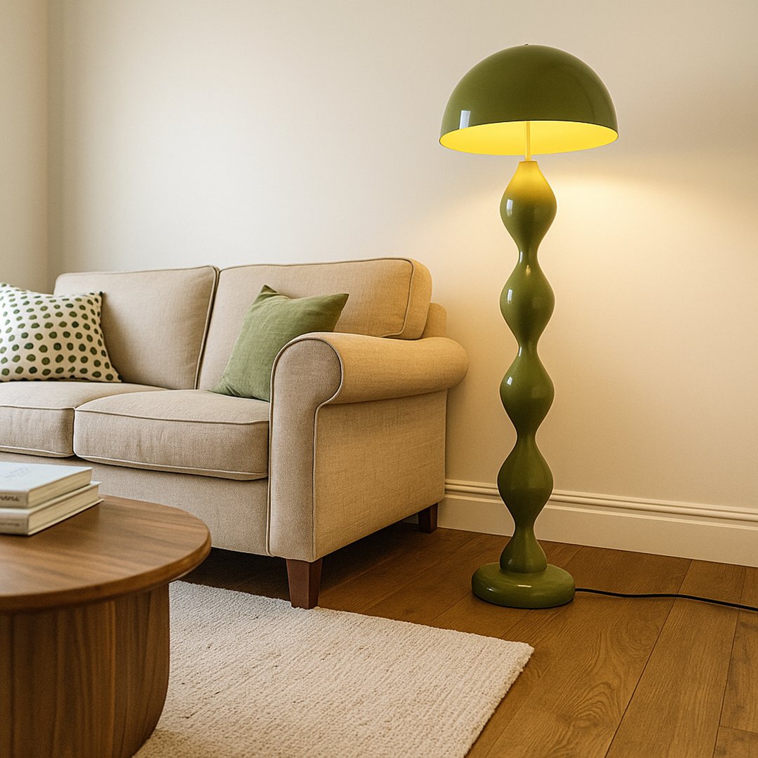 Scandinavische Gebogen Slimme Vloerlamp