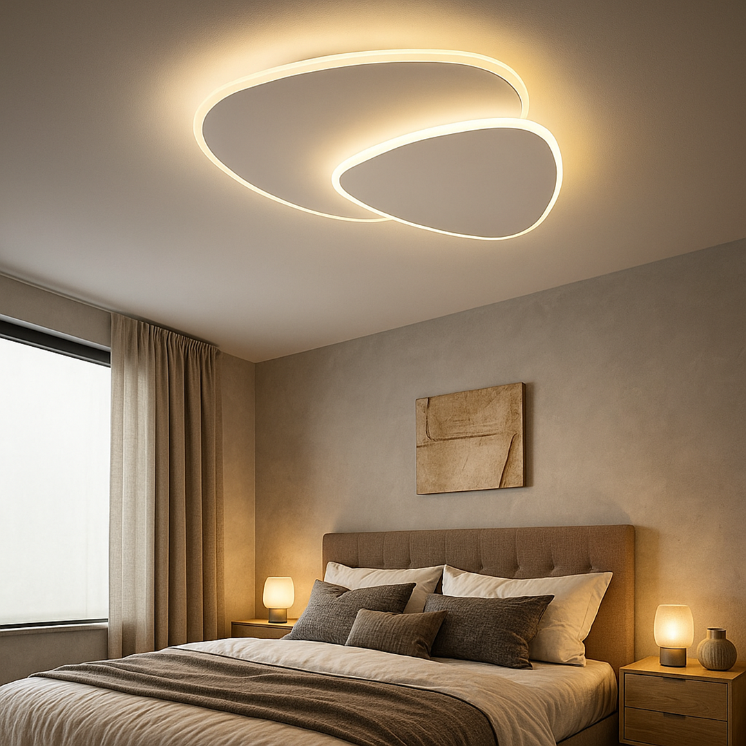 Minimalistische Asymmetrische LED Plafondlamp