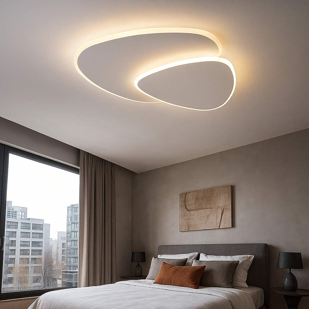Minimalistische Asymmetrische LED Plafondlamp