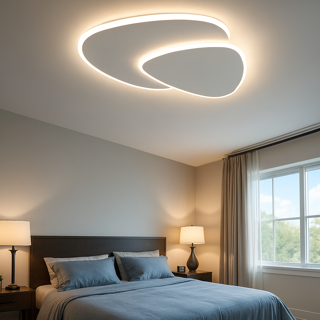 Minimalistische Asymmetrische LED Plafondlamp